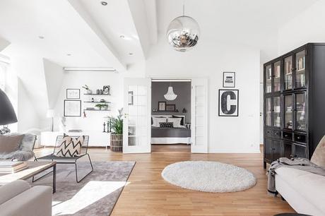 Decorando con sentido, apartamento en Gotemburgo