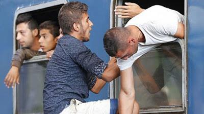 El tren de los inmigrantes en Europa: las desesperadas luchas para sobrevivir