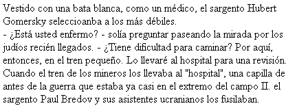 Escapar de Sobibor, de Richard Rashke
