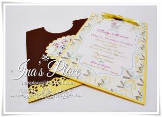 Flores & Barcos - Invitaciones Baby Shower.