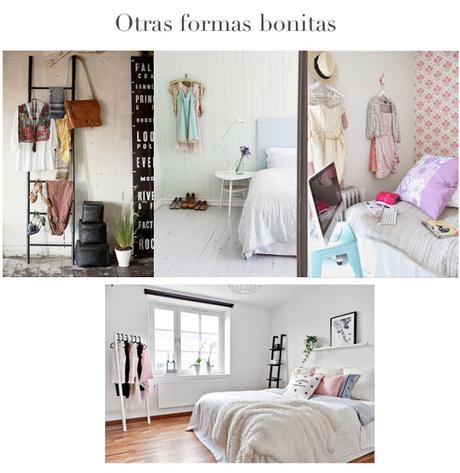 Eligiendo ropa para la semana...