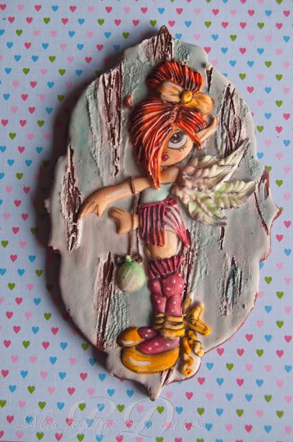 GALLETA 2D HADA Y RICITOS