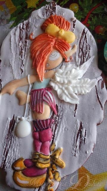 GALLETA 2D HADA Y RICITOS