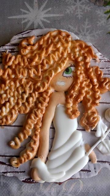 GALLETA 2D HADA Y RICITOS