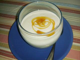 Crema fresca de queso y membrillo