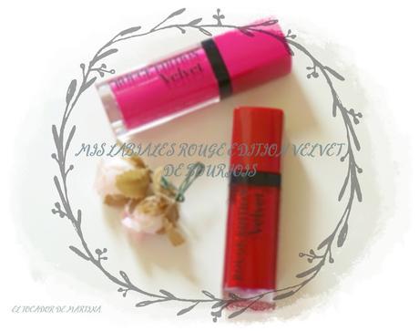 LABIALES ROUGE EDITION VELVET DE BOURJOIS.