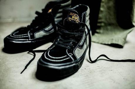 WTAPS y vans negras bota