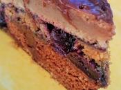 Tarta vegana relleno cerezas negras rellenos fruta Princes