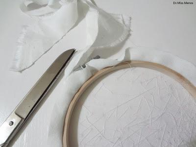 Bastidor con abalorios