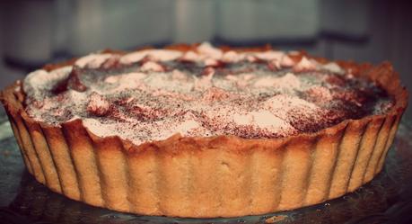 TARTALETA DE CHOCOLATE Y MERENGUE