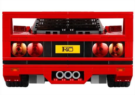 LEGO presenta un impresionante kit para armar la Ferrari F40