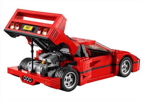 LEGO presenta un impresionante kit para armar la Ferrari F40