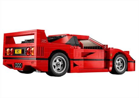 LEGO presenta un impresionante kit para armar la Ferrari F40