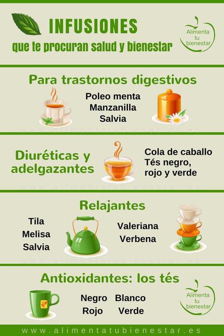 Las mejores infusiones para tu salud y bienestar