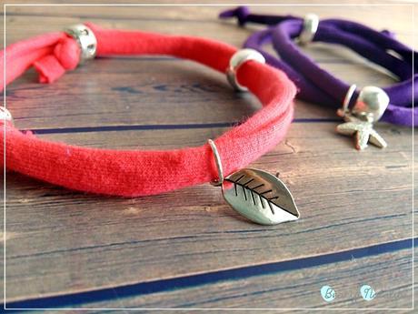 Pulsera de trapillo para este verano Pulsera de trapillo para este verano