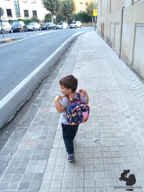 al cole con pañal