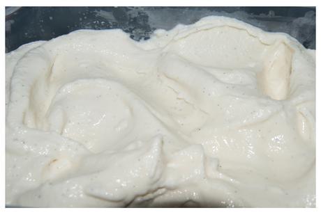 Helado de vainilla