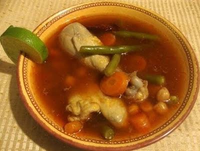 Sopa de Pollo Picante