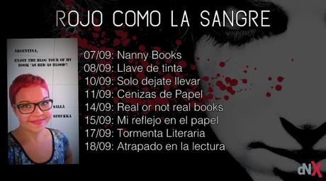 BlogTour: Rojo como la sangre