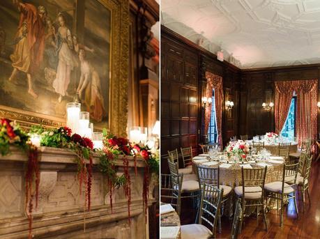 MARSALA & GOLD WEDDING