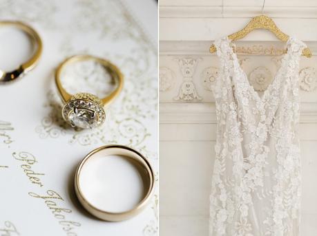 MARSALA & GOLD WEDDING