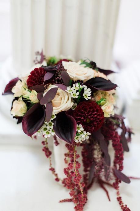 MARSALA & GOLD WEDDING