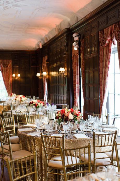 MARSALA & GOLD WEDDING