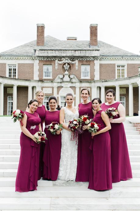 MARSALA & GOLD WEDDING