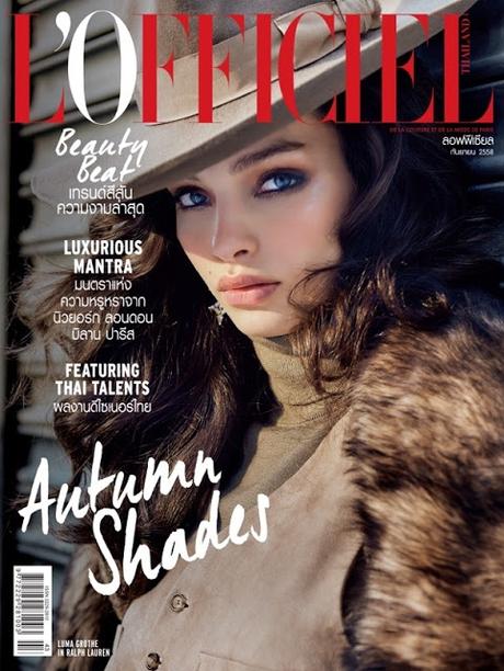 Luma Grother es la estrella en portada de L'Officiel Tailandia