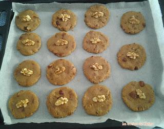 Galletas de dátiles y nueces