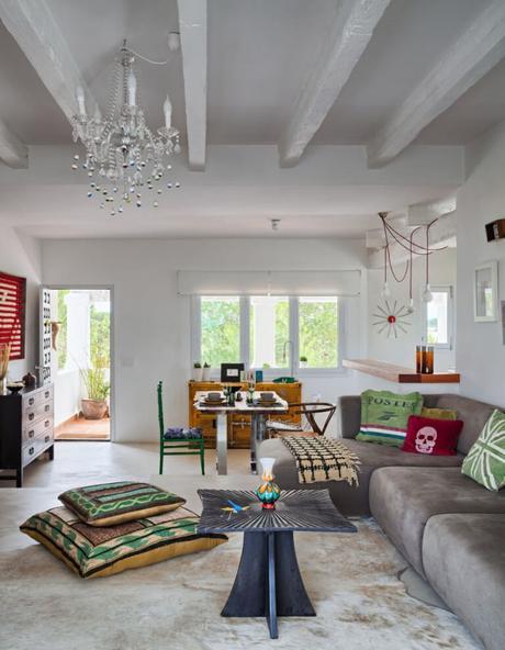 Aires y decoracion mediterranea Colour cushion