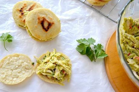 Arepas venezolanas - la reina pepiada