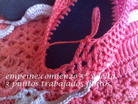 reciclando...de botas a zapatos de ganchillo