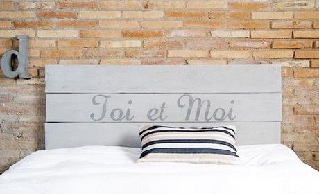 DIY: Haz un cabezal con mensaje con papel transfer para madera DIY: Haz un cabezal con mensaje con papel transfer para madera