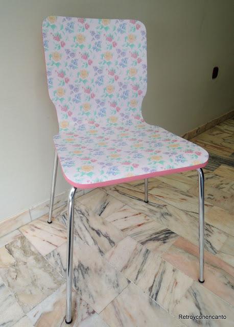 Una silla muy vintage