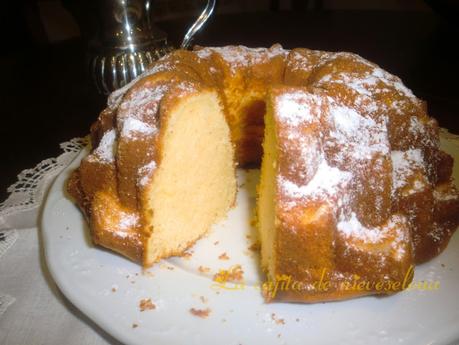 Bundt de mascarpone y Cointreau