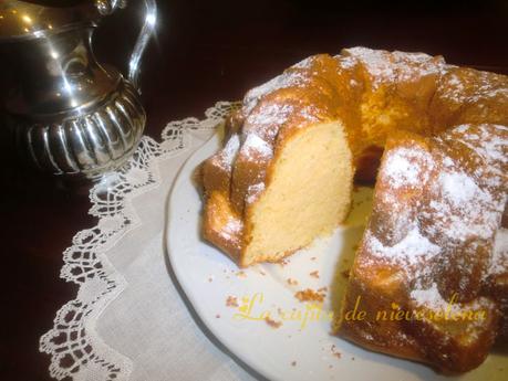 Bundt de mascarpone y Cointreau