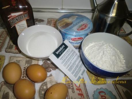Bundt de mascarpone y Cointreau