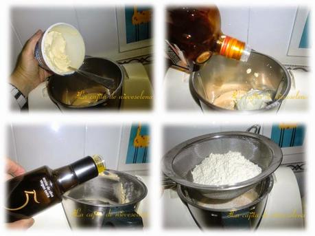 Bundt de mascarpone y Cointreau