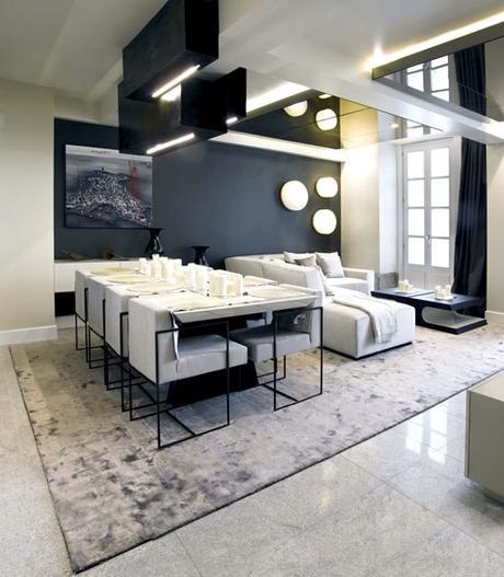 IMÁGENES DEL INTERIORISMO DISEÑADO POR A-CERO EN UN APARTAMENTO DE LA CORUÑA