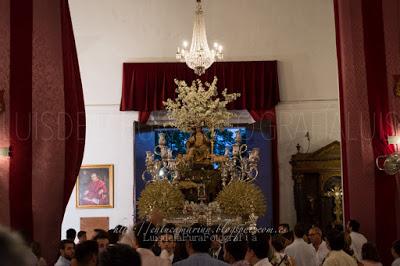 Momentos previos a la salida en el blog En tú camarín.