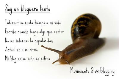 Soy un bloguero lento, o hacia el Slow Blogging