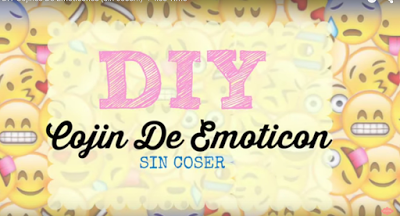 DIY Cojines de emoticones