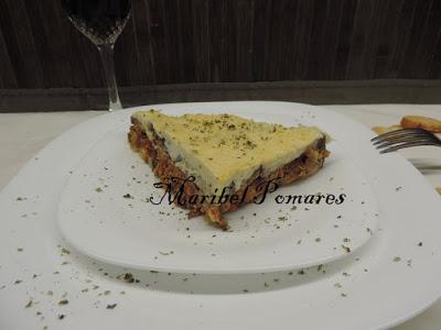 Moussaka griega.