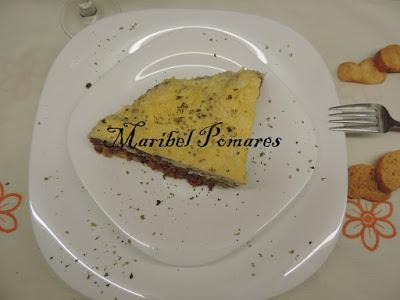 Moussaka griega.