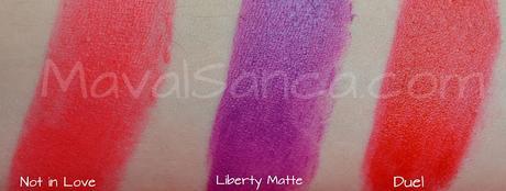 MAKEUP REVOLUTION ICONIC PRO Lipstick: Not In Love - Duel - Liberty Matte