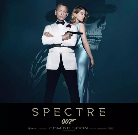 Nuevo afiche y tráiler de #Spectre, la nueva peli de #JamesBond