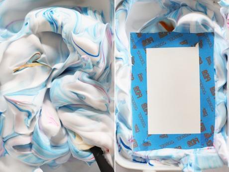 Papel marmolado con una técnica increíble