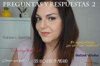 Preguntas y respuestas #2; Youtubers favoritas, ¿cómo me cuido?, blogger en Madrid, favoritos...