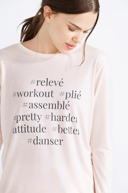 Los diseños que nos encantan a las bailarinas. Prendas con print de ballet